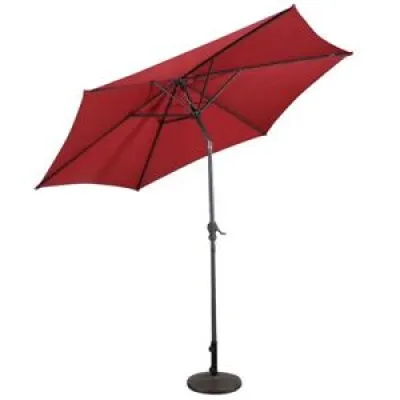 Parasol inclinable Jardin - manivelle