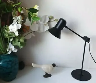 Lampe articulé noire - ettore sottsass memphis