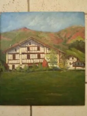 Vintage peinture Pays - basque