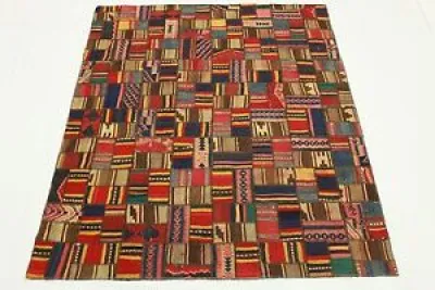 Tapis patchwork vintage - 160