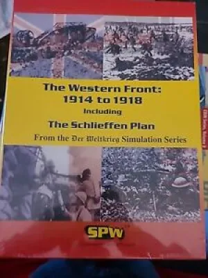 The Western Front. 1914-1918. - plan