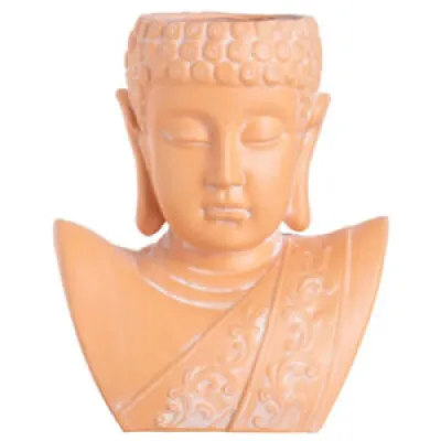 Cache pot Bouddha en - terracotta