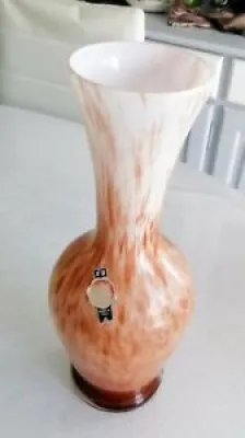 Vase verre opaline florence