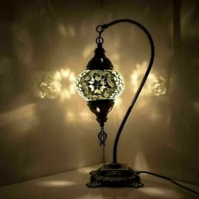 Lampe turque en mosaïque