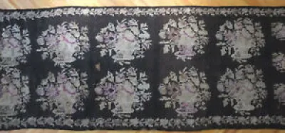 Rare tapis rose kilim - rug