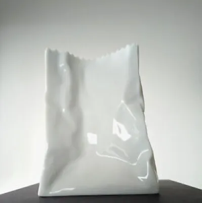 Vase paper bag vintage - tapio wirkkala rosenthal