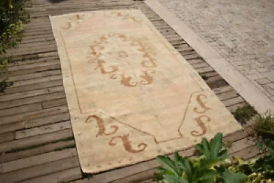 Turkish rug 4x9 Handknotted - oushak