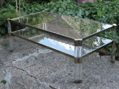 SUPERBE GRANDE TABLE - plexiglass