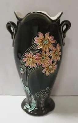 Ancien vase Barbotine - gustave bruyn