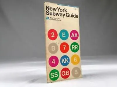 Carte originale du métro - new york