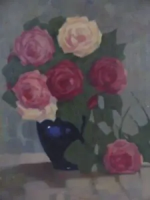 Art nouveau peinture - florales
