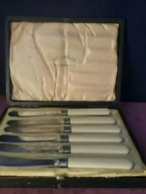 Lot antique de 6 couteaux