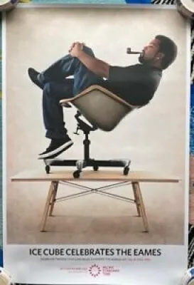 ICE CUBE ON EAMES CHAIR - time