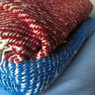 Coperta di lana tessuta - handwoven