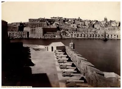Malta, Valetta from fort - angelo