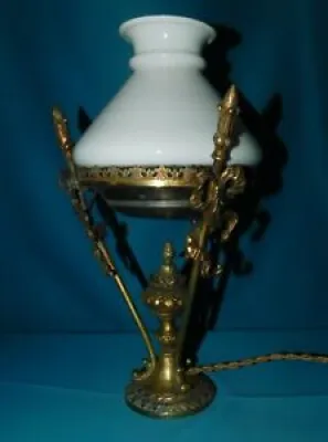 ANCIENNE LAMPE DE SALON - pomme