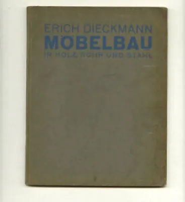 1931 Erich Dieckmann - furniture