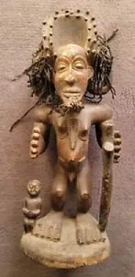 Belle statue Chokwe Tchokwe - 53cm