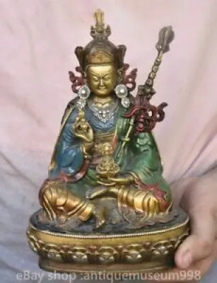 8 Chine antique bronze - bouddha