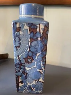 Vase en grès bleu royal - gerber