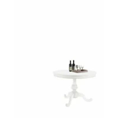 Table Rond Extensible Avec Gambone