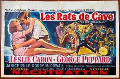 Affiche Belge LES RATS - george