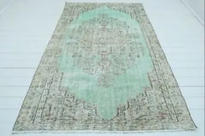 Turkish Sparta rug, Green - area rug