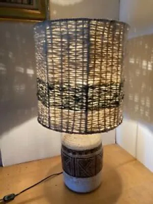 Grande lampe céramique - thiry