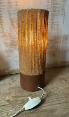 Lampe Bureau Vintage - chanvre
