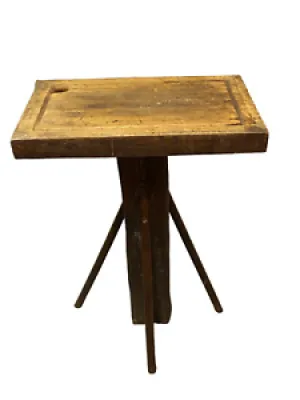 ANCIENNE TABLE PLANCHE - billot
