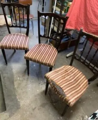 3 chaises design Consorzio - sedie friuli