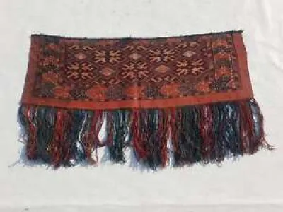 sac en laine tourbe antique - visage