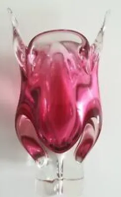 Vase verre rose Josef - hospodka