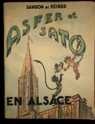 Asfer et Sato en Alsace - 1946