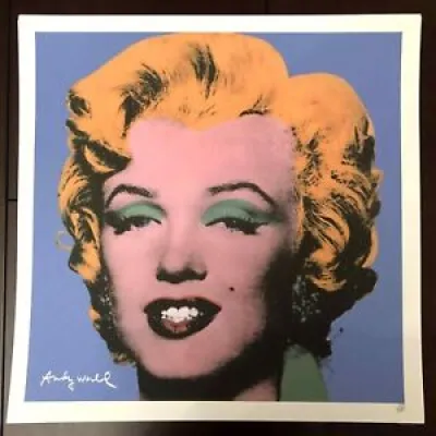 andy warhol Lithographie