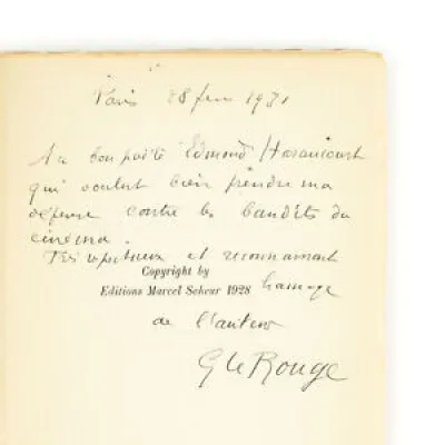 Gustave le ROUGE Verlainiens - edmond