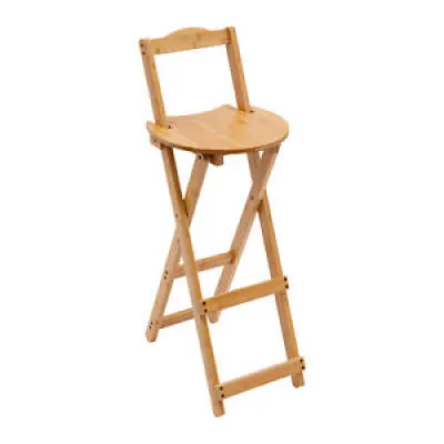 Folding Bar stool Bamboo - about