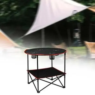 Table pique-nique pliante camping portable basse de