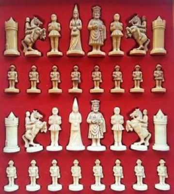  JEU D'ECHECS Moyen-age - chess