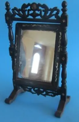 Antique Chinois Sculpté - mirror