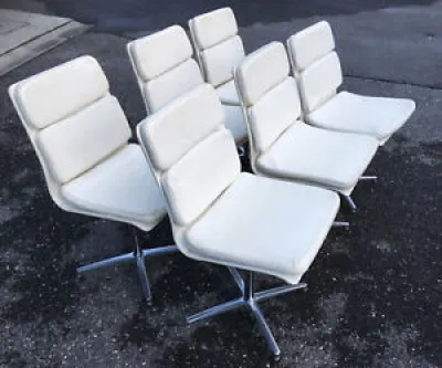 6 chaises design 60/70
