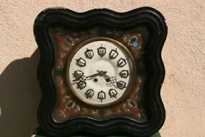 Pendule horloge carillon - oeil boeuf