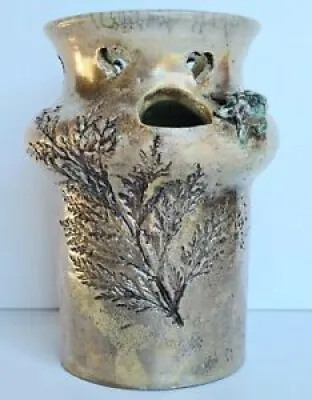 Vase en céramique Raku