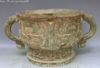 14 Vieux Bronze Ware - can
