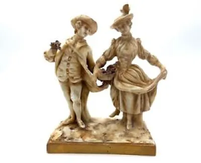 Statuette figurine couple - 1894