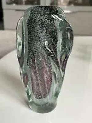 Vase en verre vintage - jan