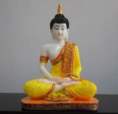 Polyrésine Assis Bouddha