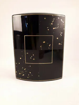 Vase porcelaine noire - linie