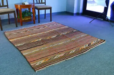 5x5 Handmade Oriental - wool rug