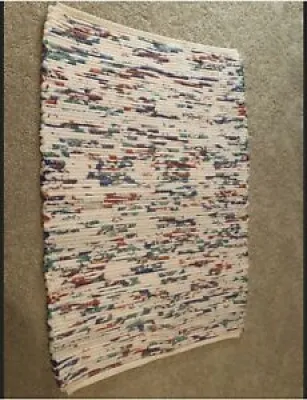 Loom Woven 32” Multi-Color - rag rug